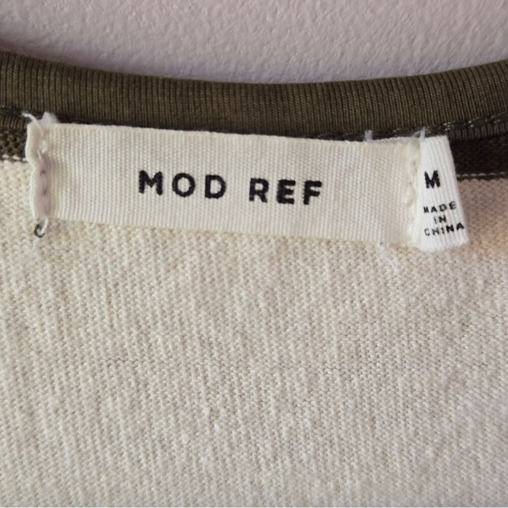 MOD REF Olive Green Striped Racerback Maxi Dress with Pocket - Size M - Picture 3 of 8